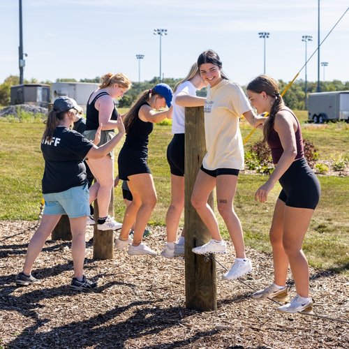 Univ of Iowa Low Ropes Course