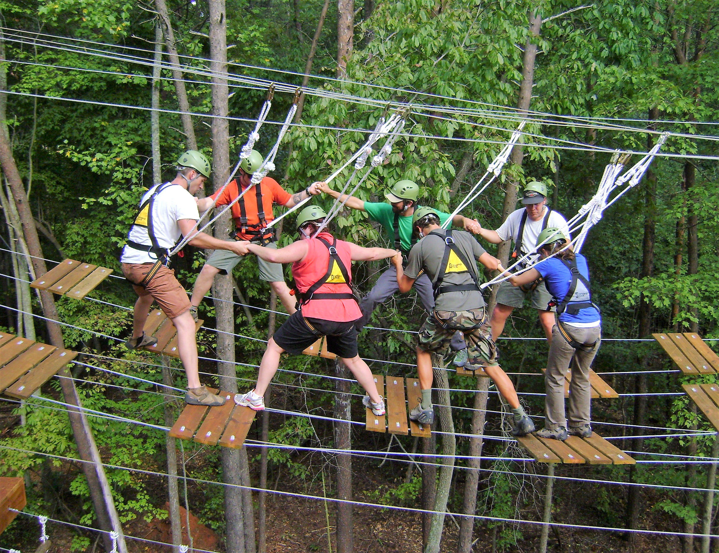 Great Heights Team Challenge Course